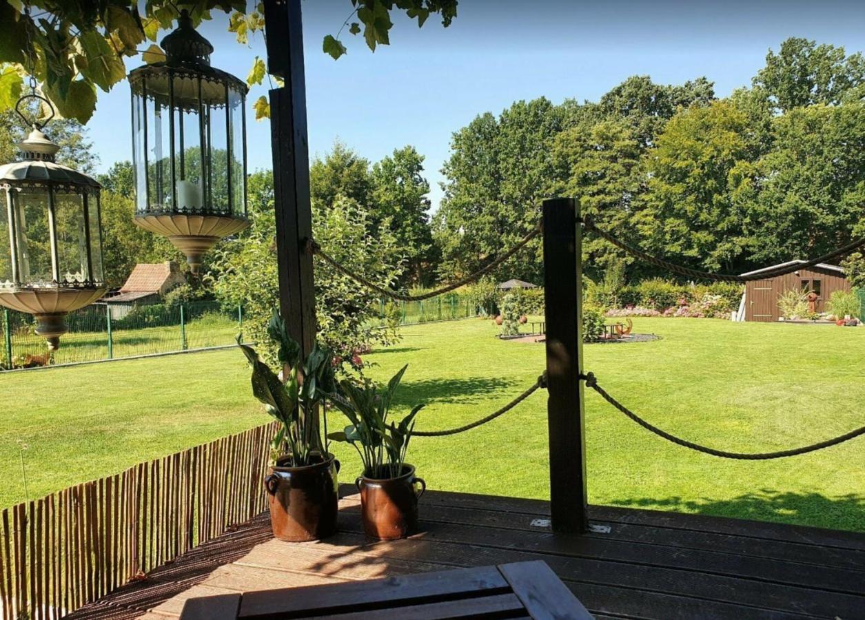 Ferienwohnung An Der Havel Priepert ภายนอก รูปภาพ